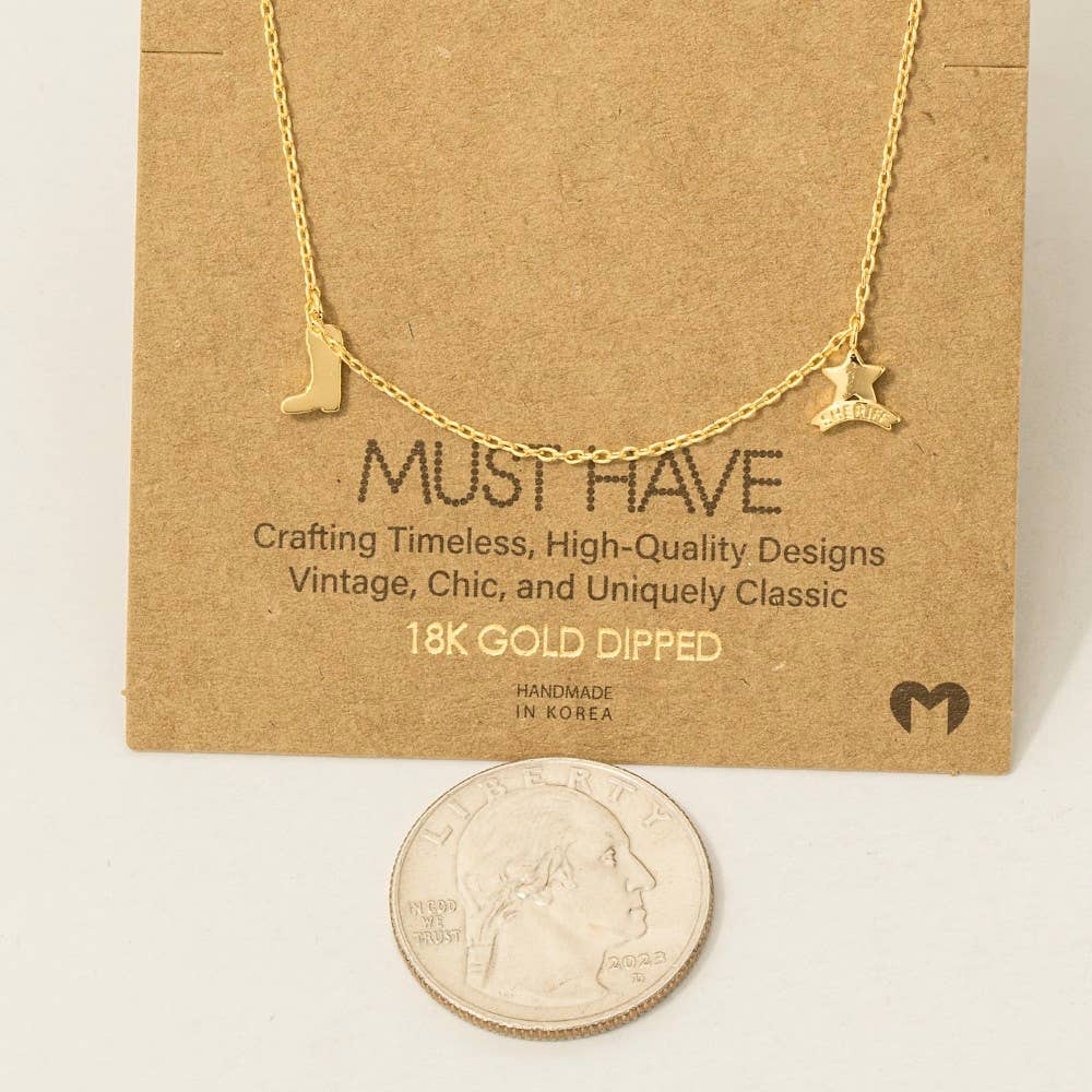 Sheriff Town Necklace