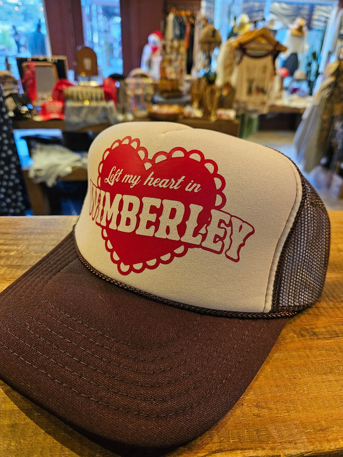 Left My Heart In WIMBERLEY Trucker Hat