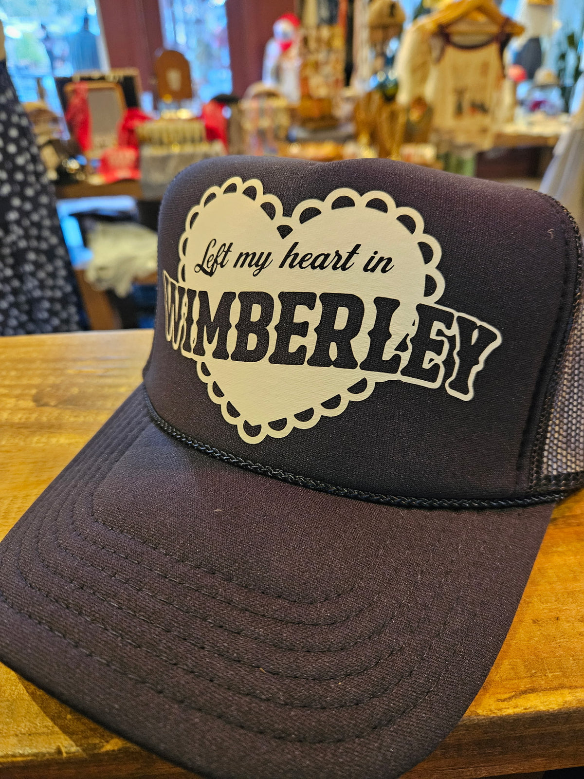 Left My Heart In WIMBERLEY Trucker Hat