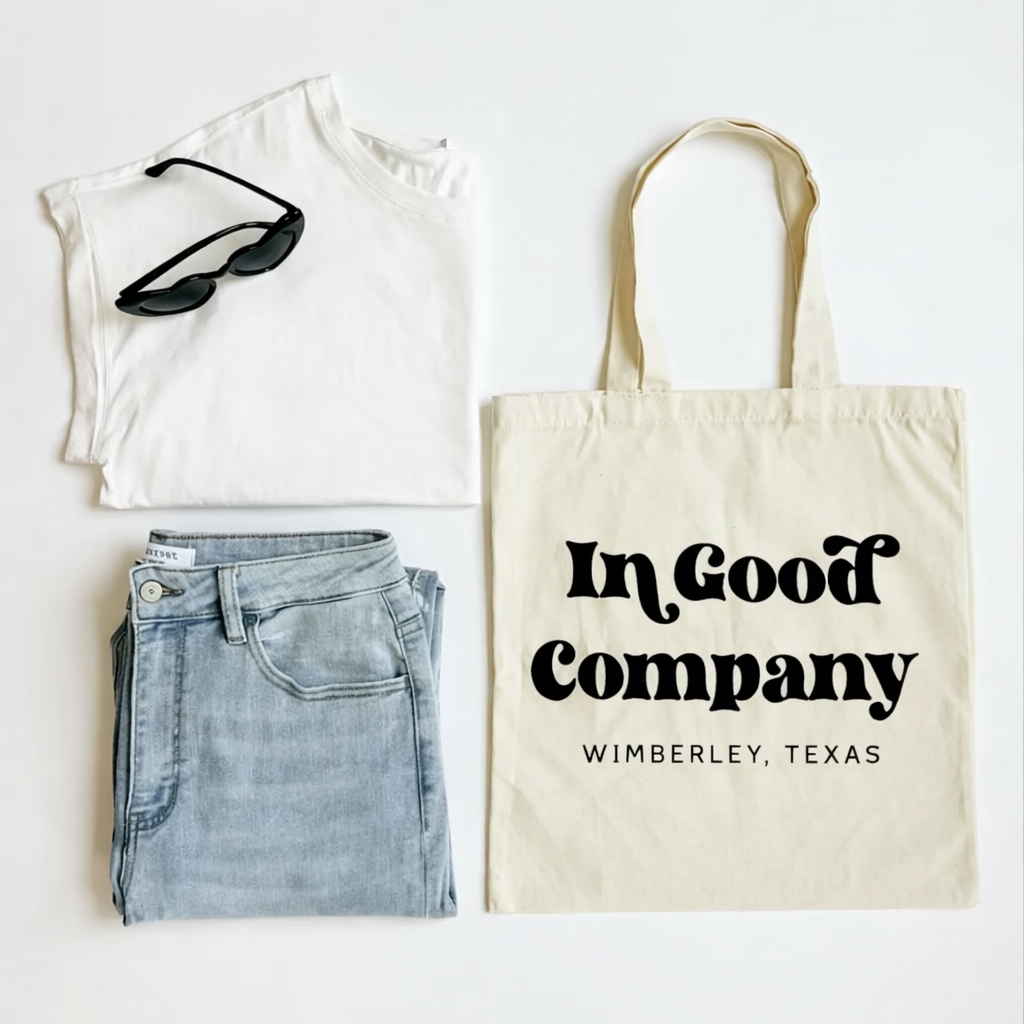 In Good Wimberley Company - Tote