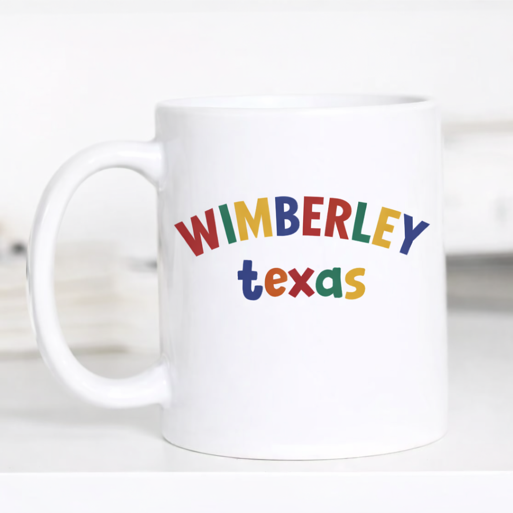 Retro Wimberley - Mug
