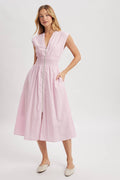 Petal Stripe Dress