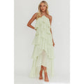 Halter Key Lime Dress