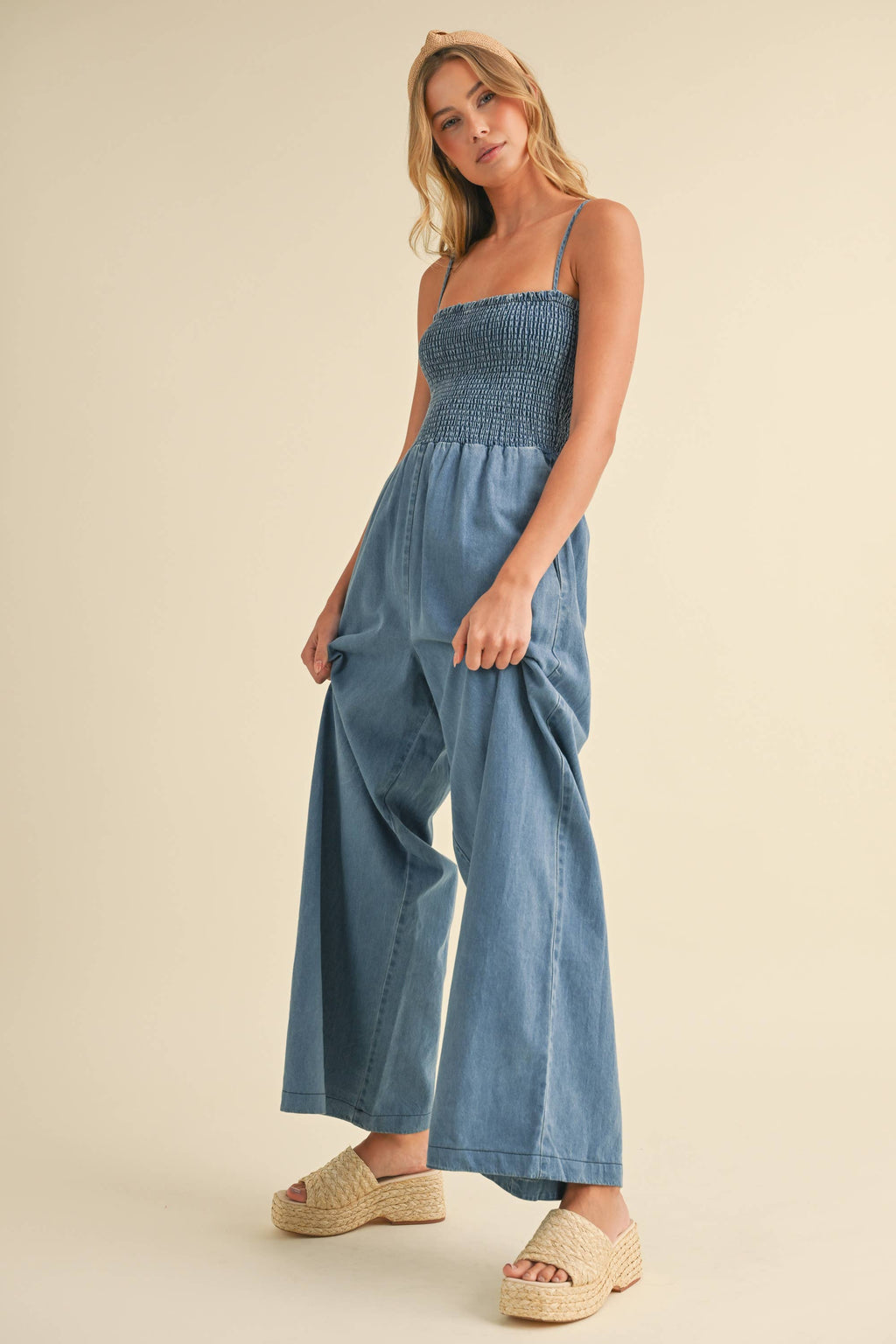 Denim Lake Jumpsuit