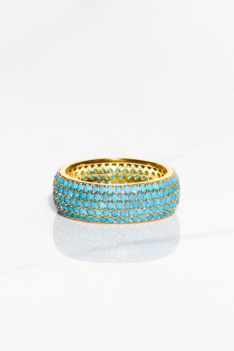 Row Ring - 14K Gold Vermeil