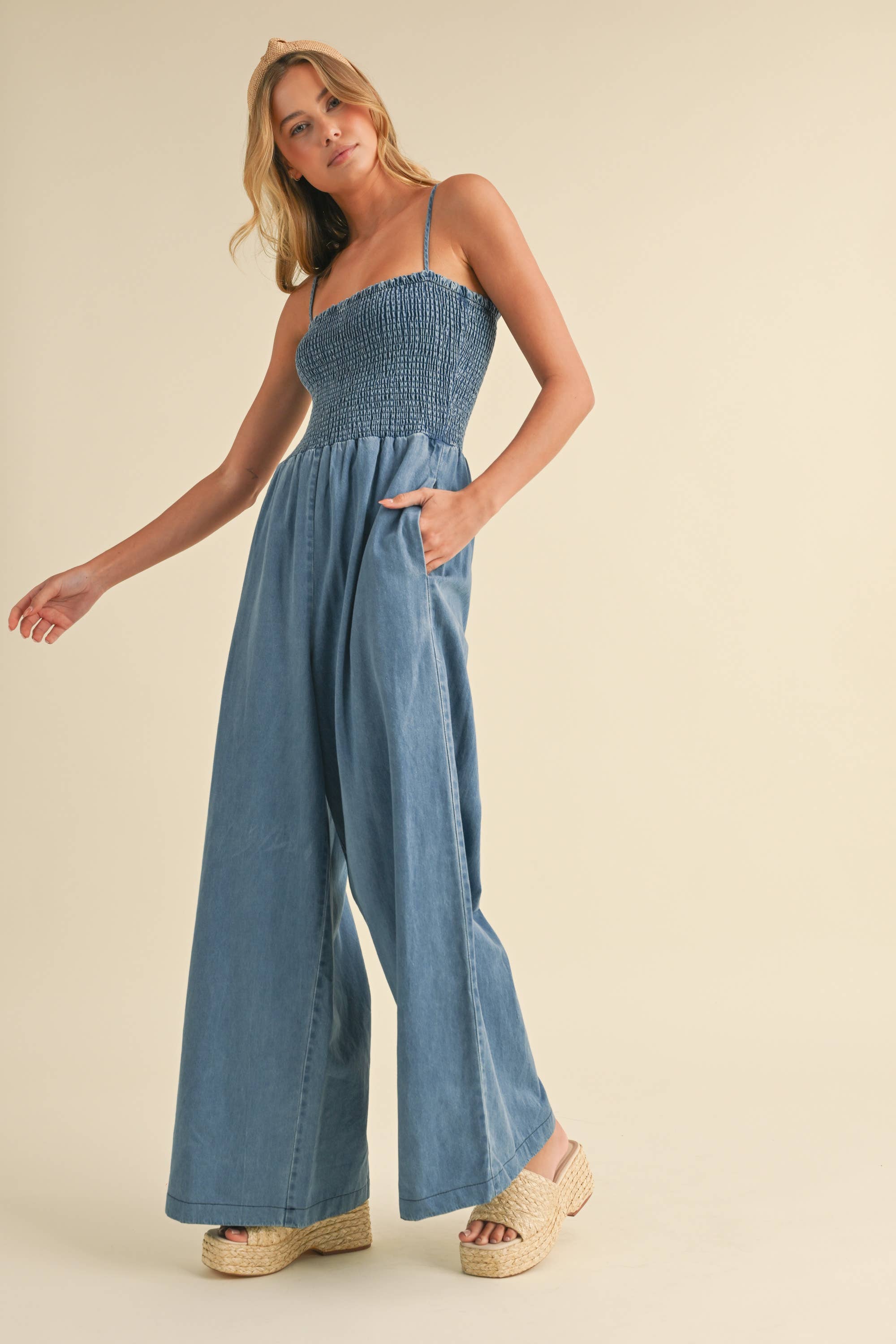 Denim Lake Jumpsuit