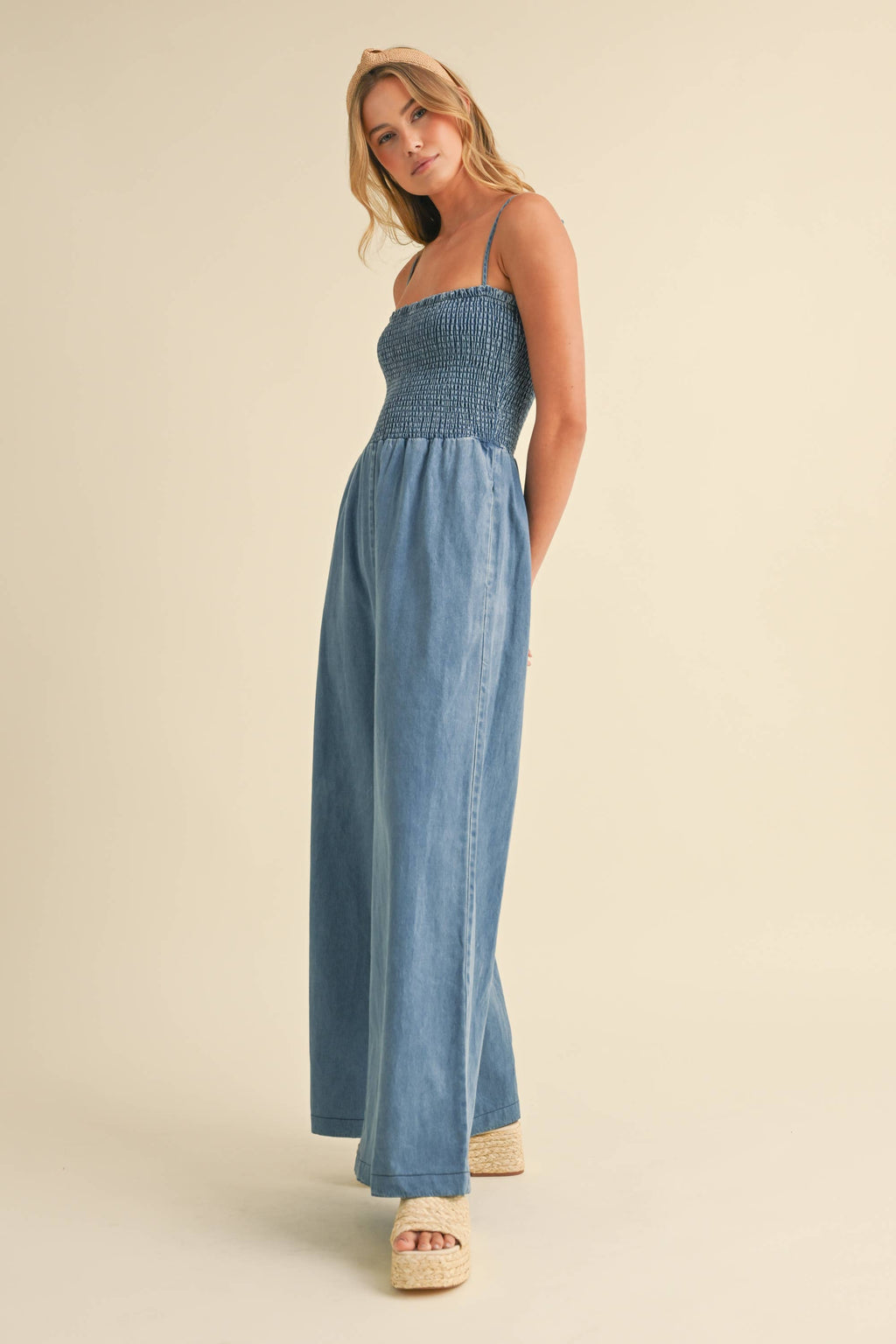 Denim Lake Jumpsuit