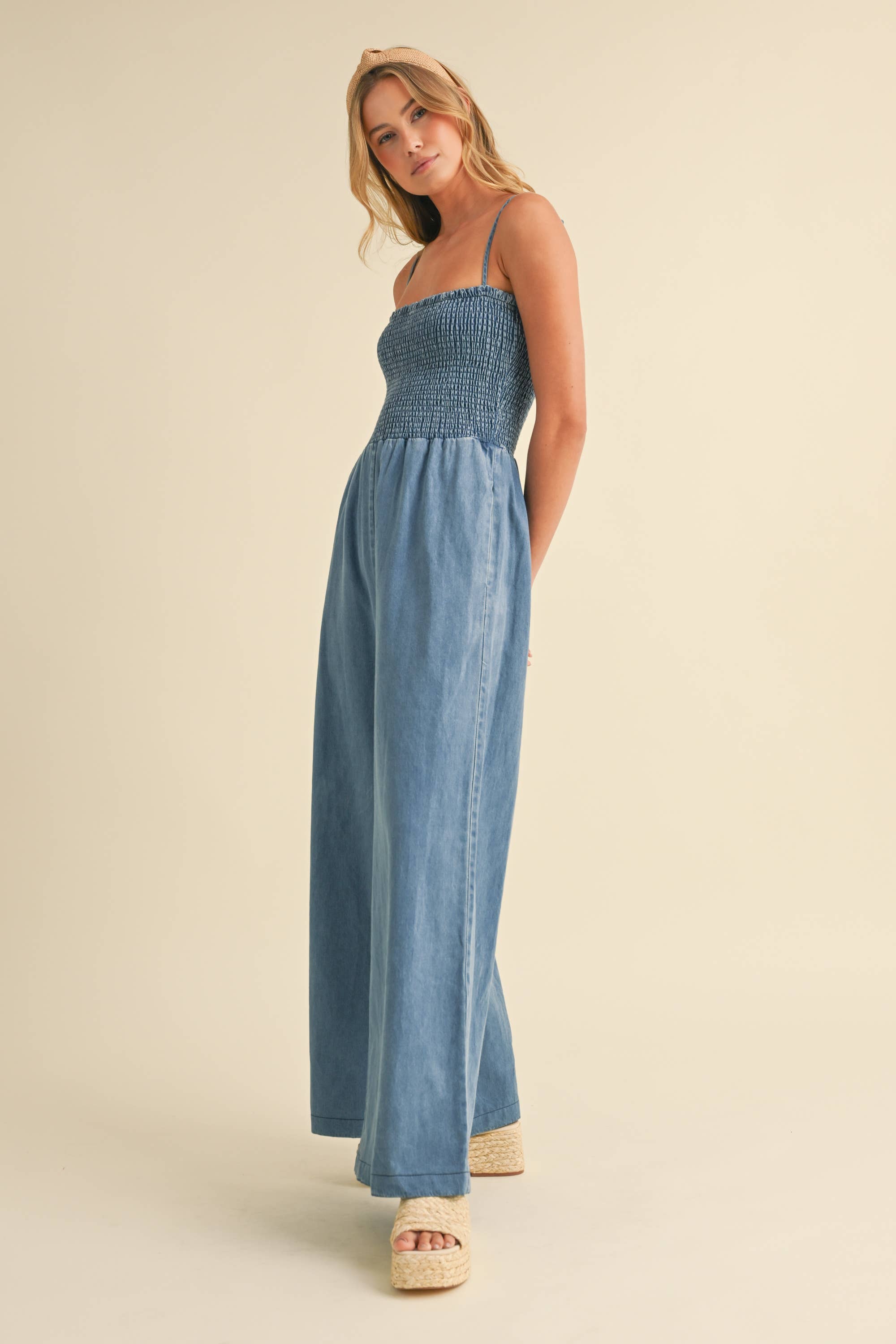 Denim Lake Jumpsuit