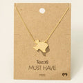 Great Texas State Pendant Necklace