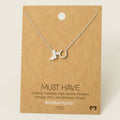 Western Cowboy Boots Horse Shoe Charm Necklace
