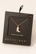Boot Charm Necklace