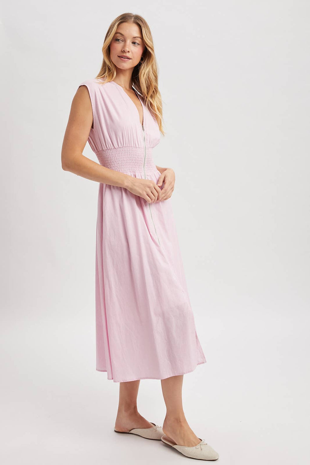 Petal Stripe Dress