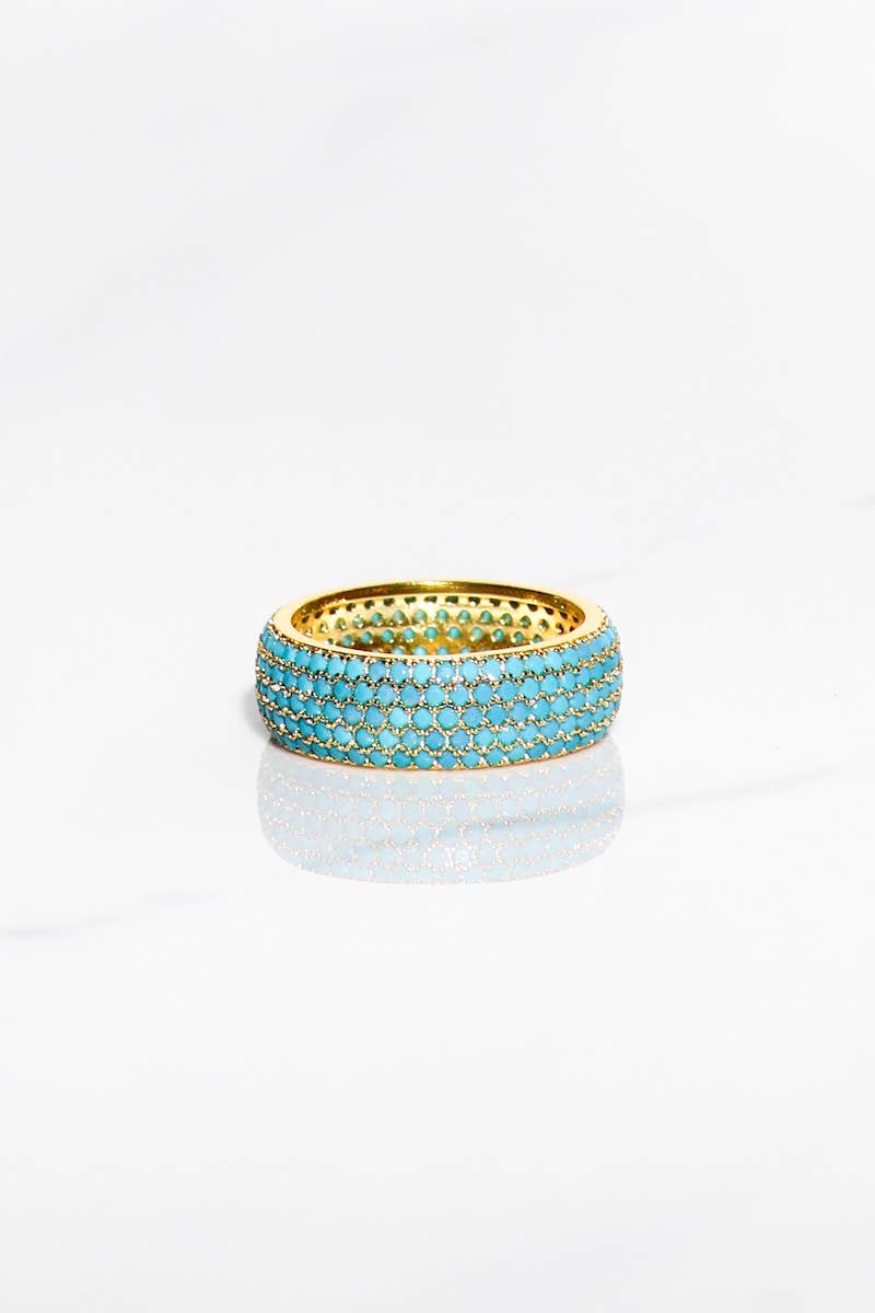 Row Ring - 14K Gold Vermeil