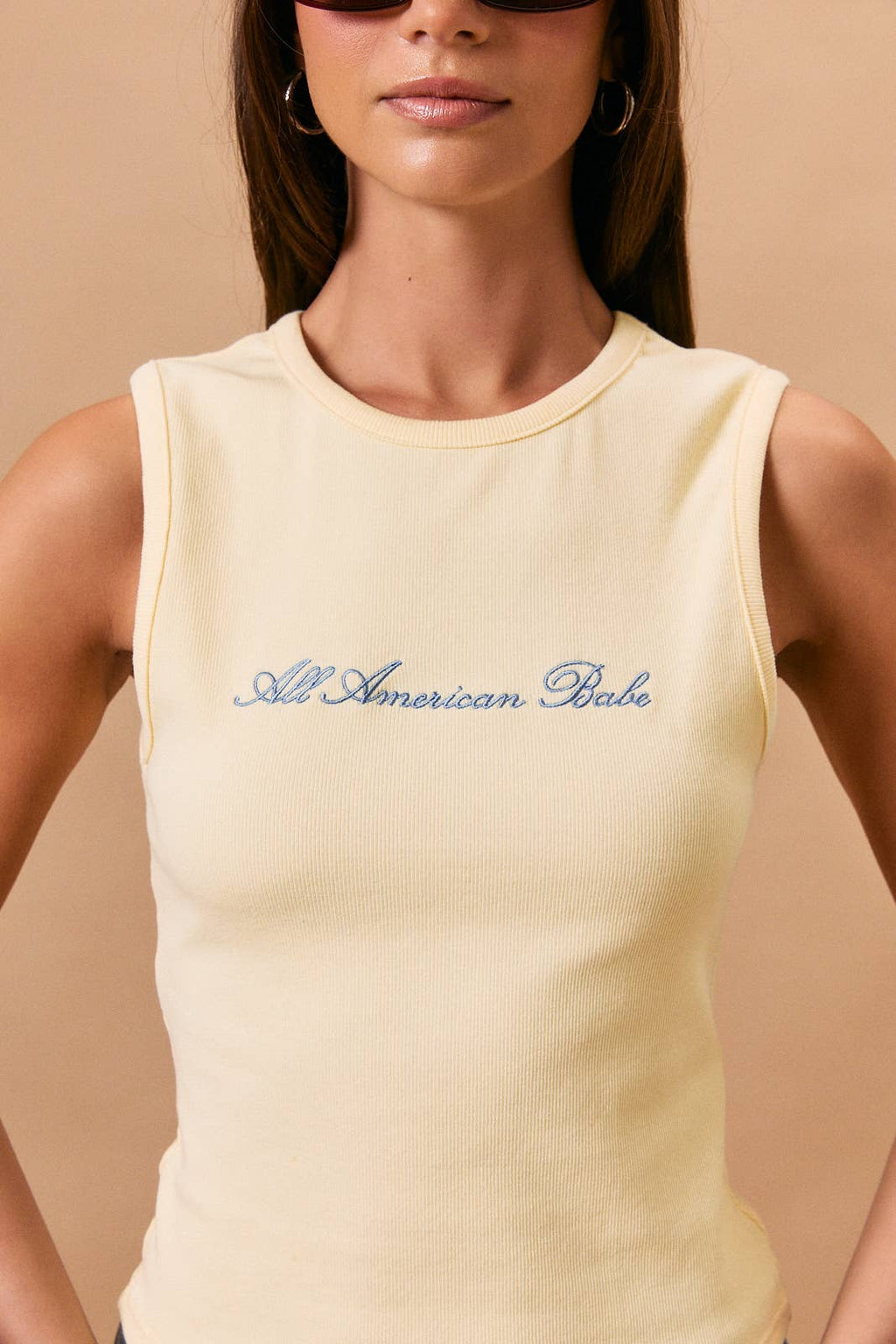 American Babe Rib Top