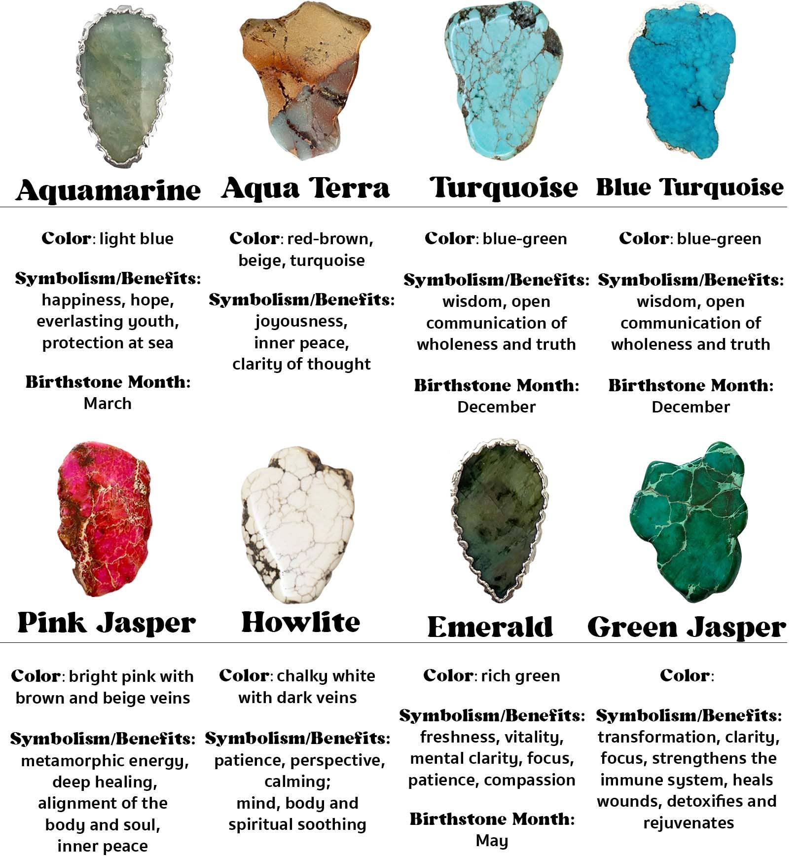 Gemstone Bolo Tie - Blue Turquoise (Silver)