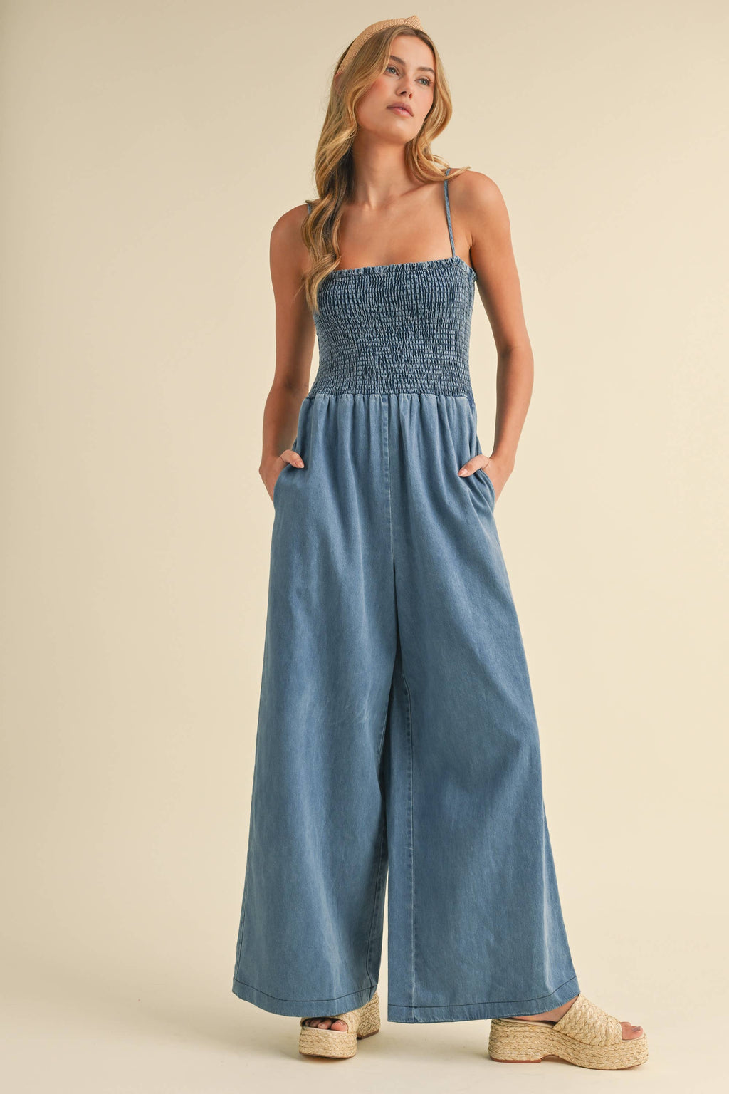 Denim Lake Jumpsuit