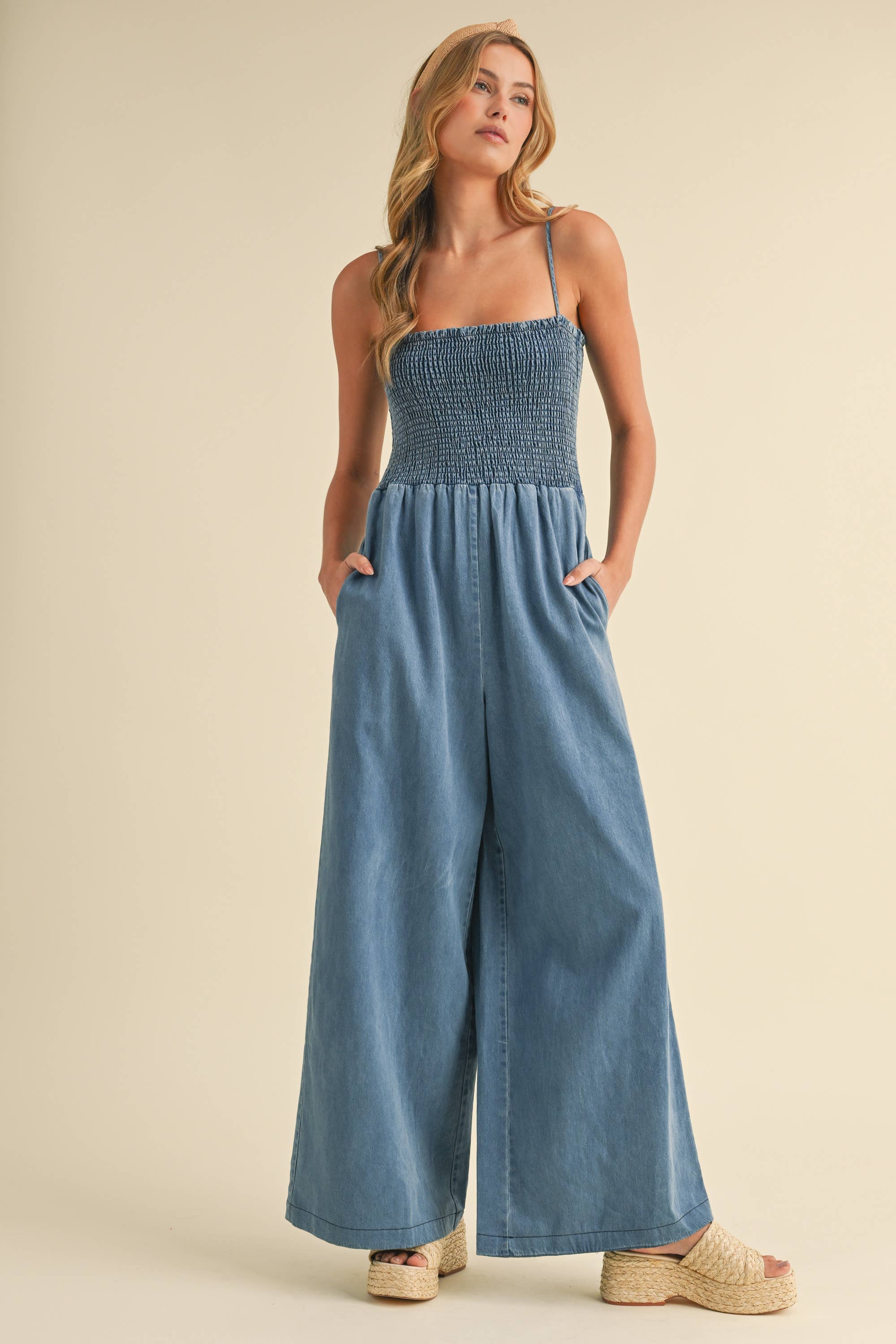 Denim Lake Jumpsuit