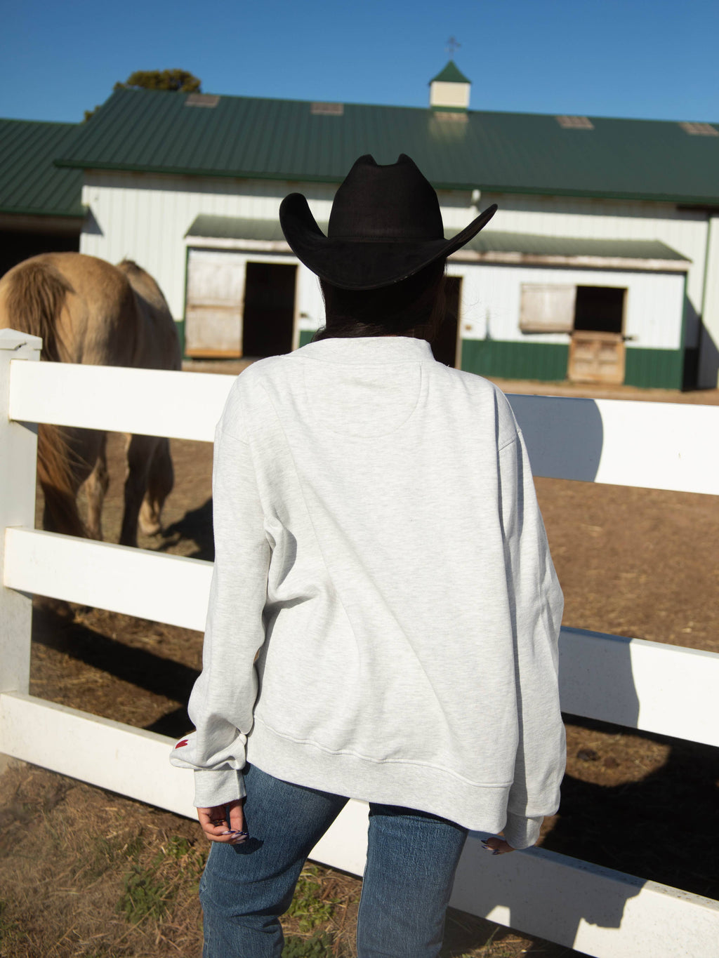 Texas Heart Mockneck