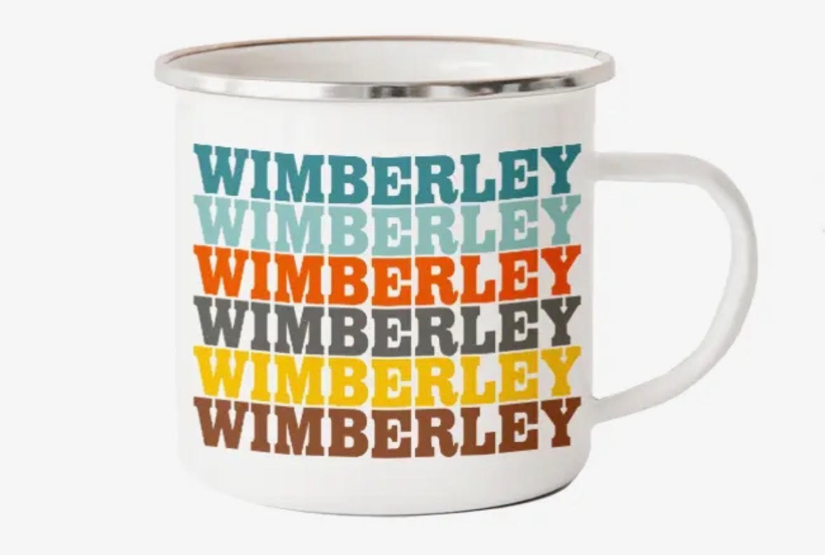 Wimberley Camp Mug | Vintage Retro Texas Hill Country