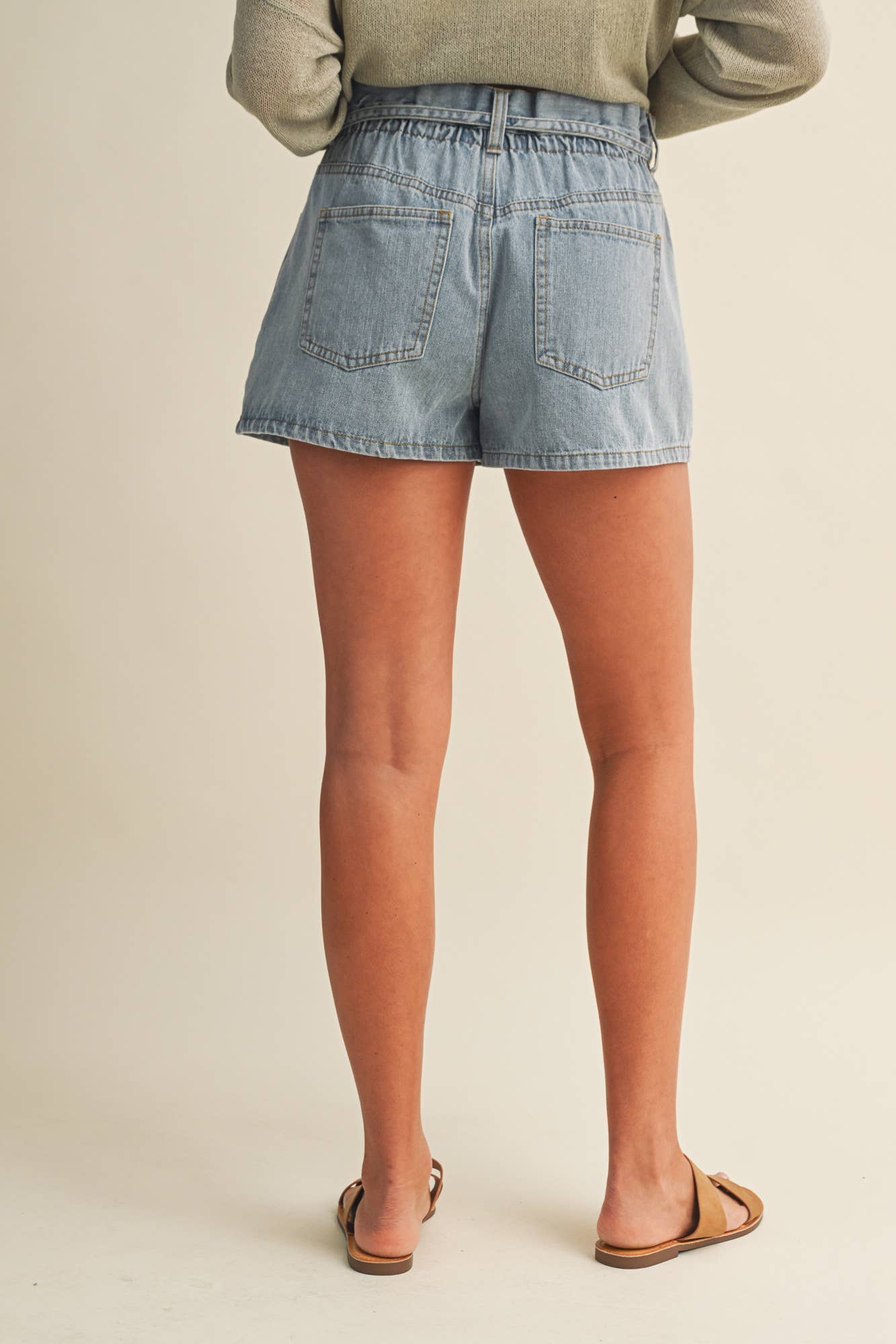 Front Tie Shorts