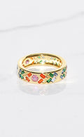 Rainsung Ring - 14K Gold Vermeil Size 7