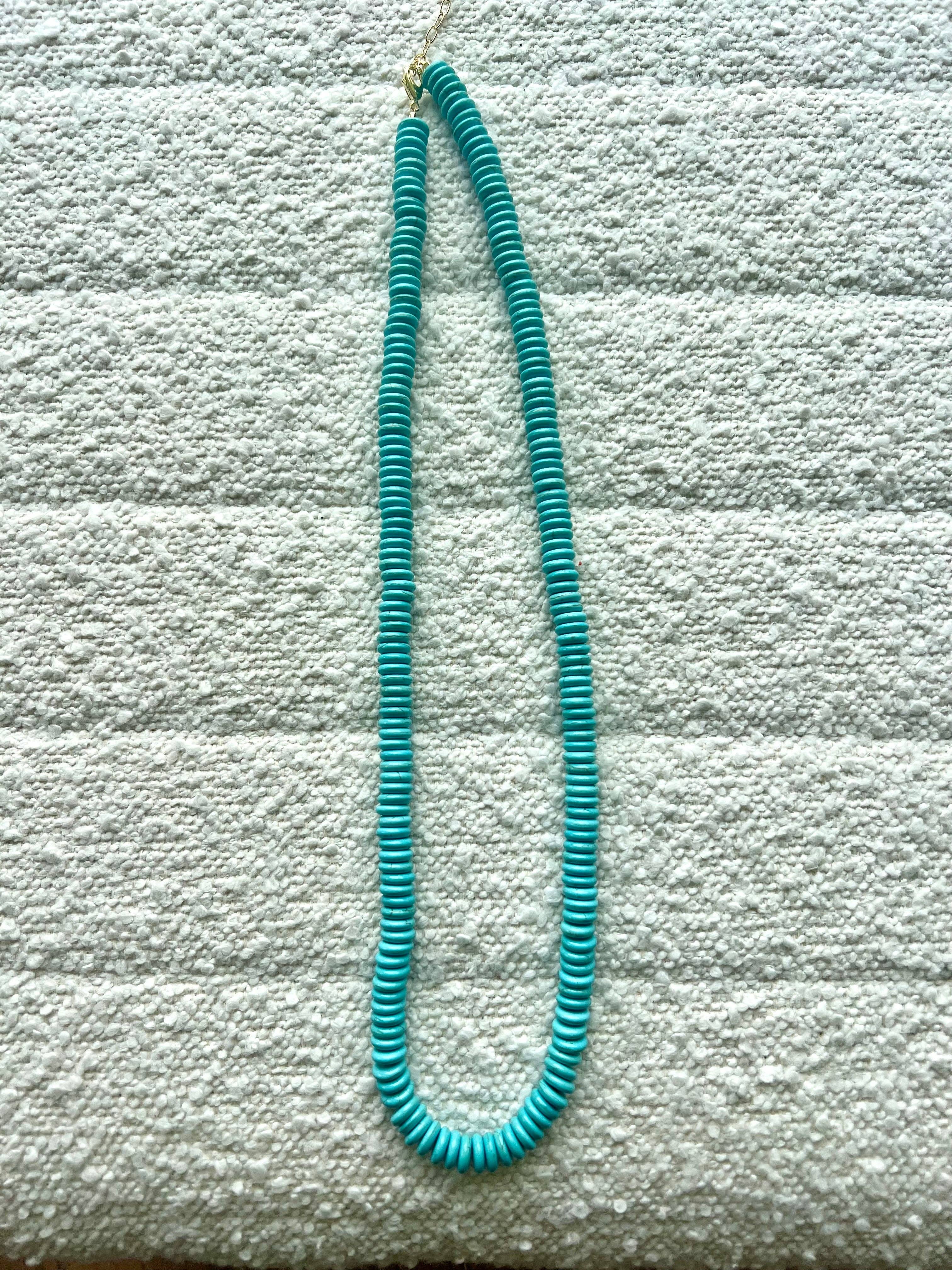 Riverstone Turquoise Necklace