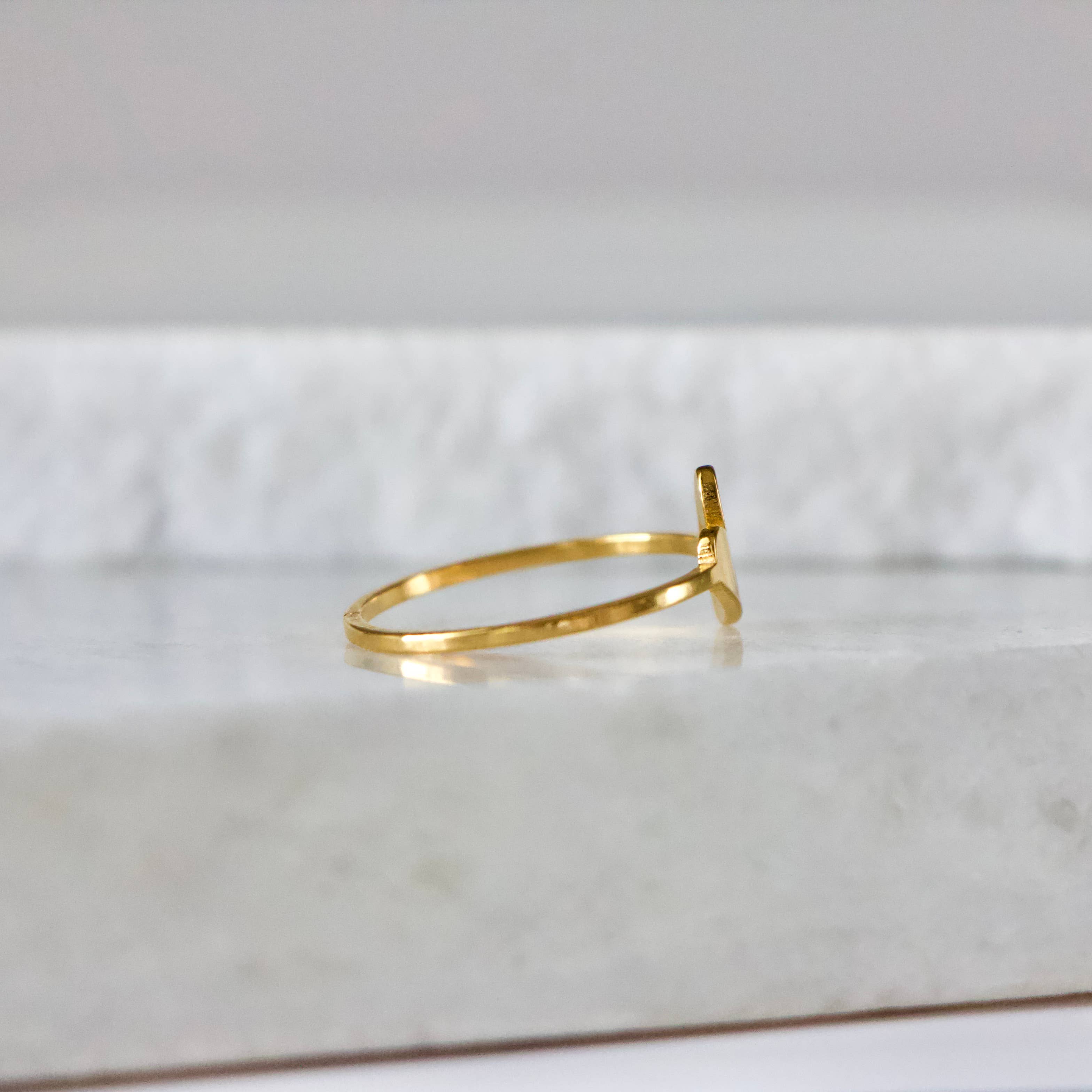 Solid Heart Ring -  Waterproof