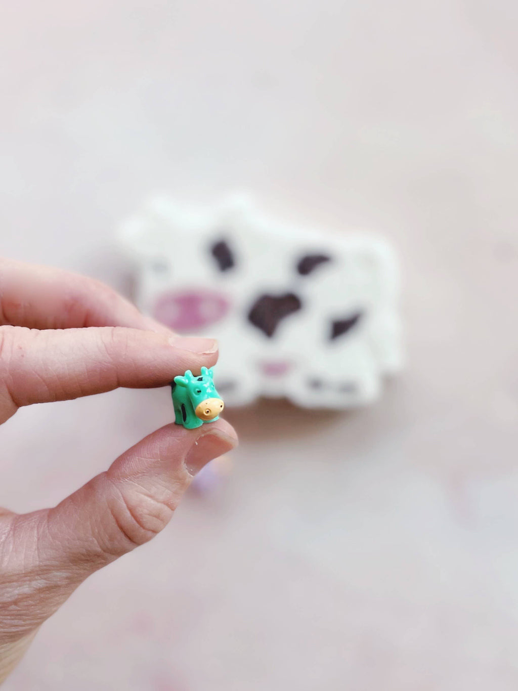 Cow Bath Bomb with Toy