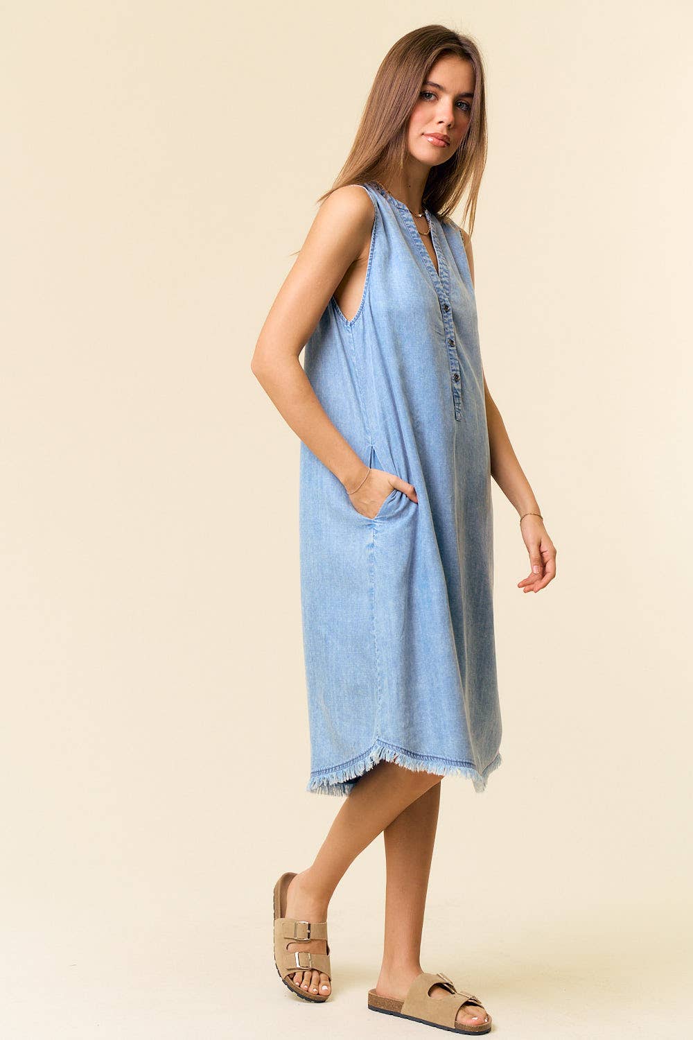 Ultimate Denim Midi Dress
