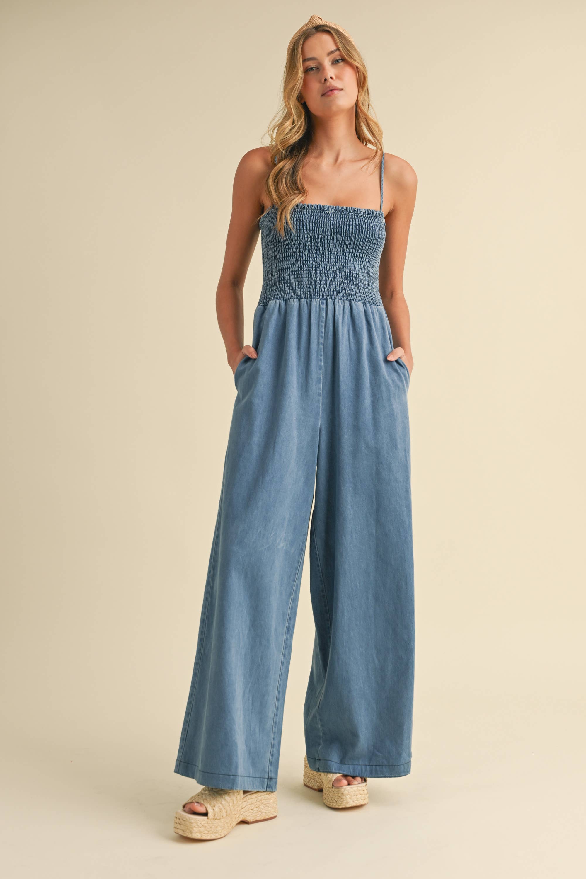Denim Lake Jumpsuit