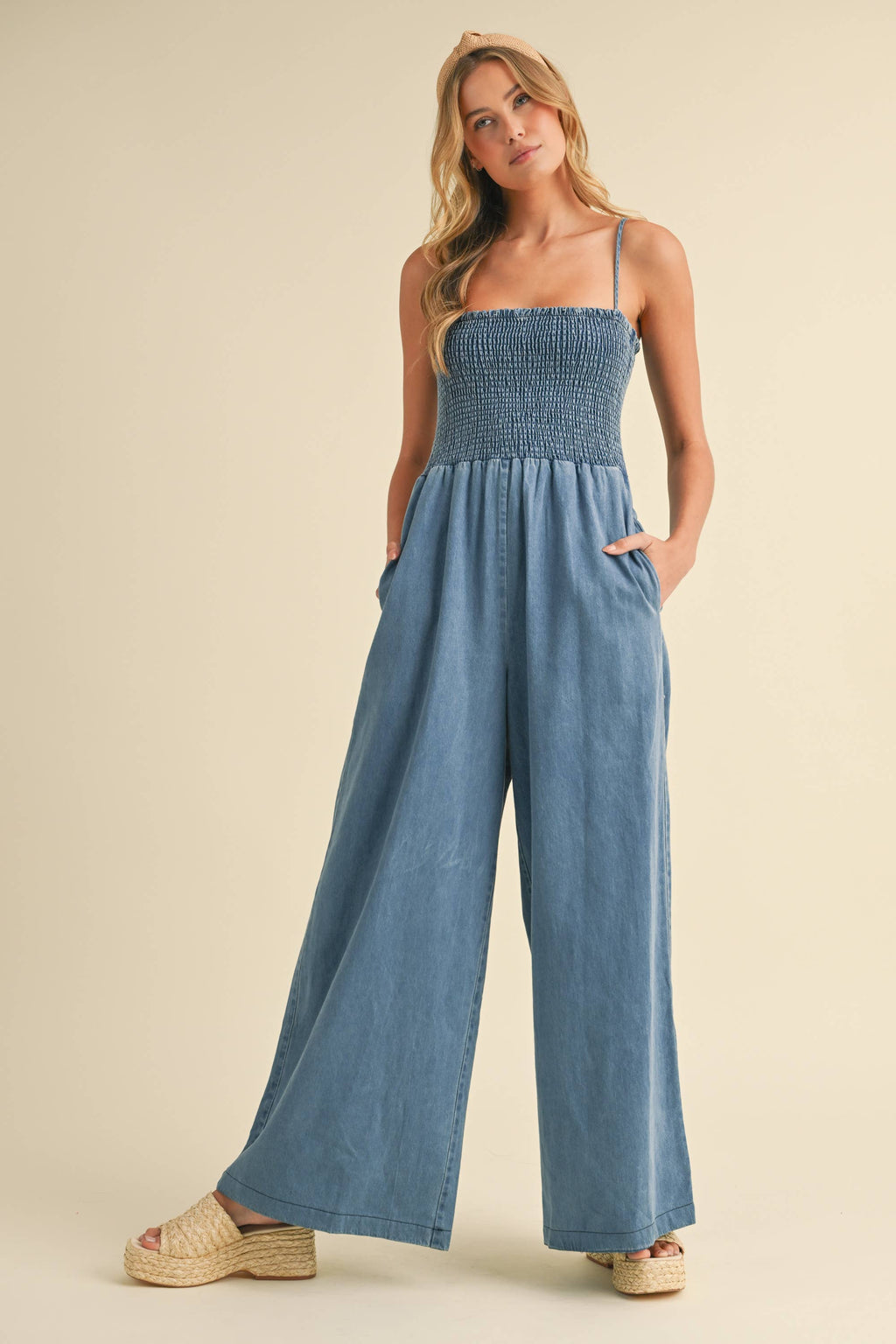 Denim Lake Jumpsuit