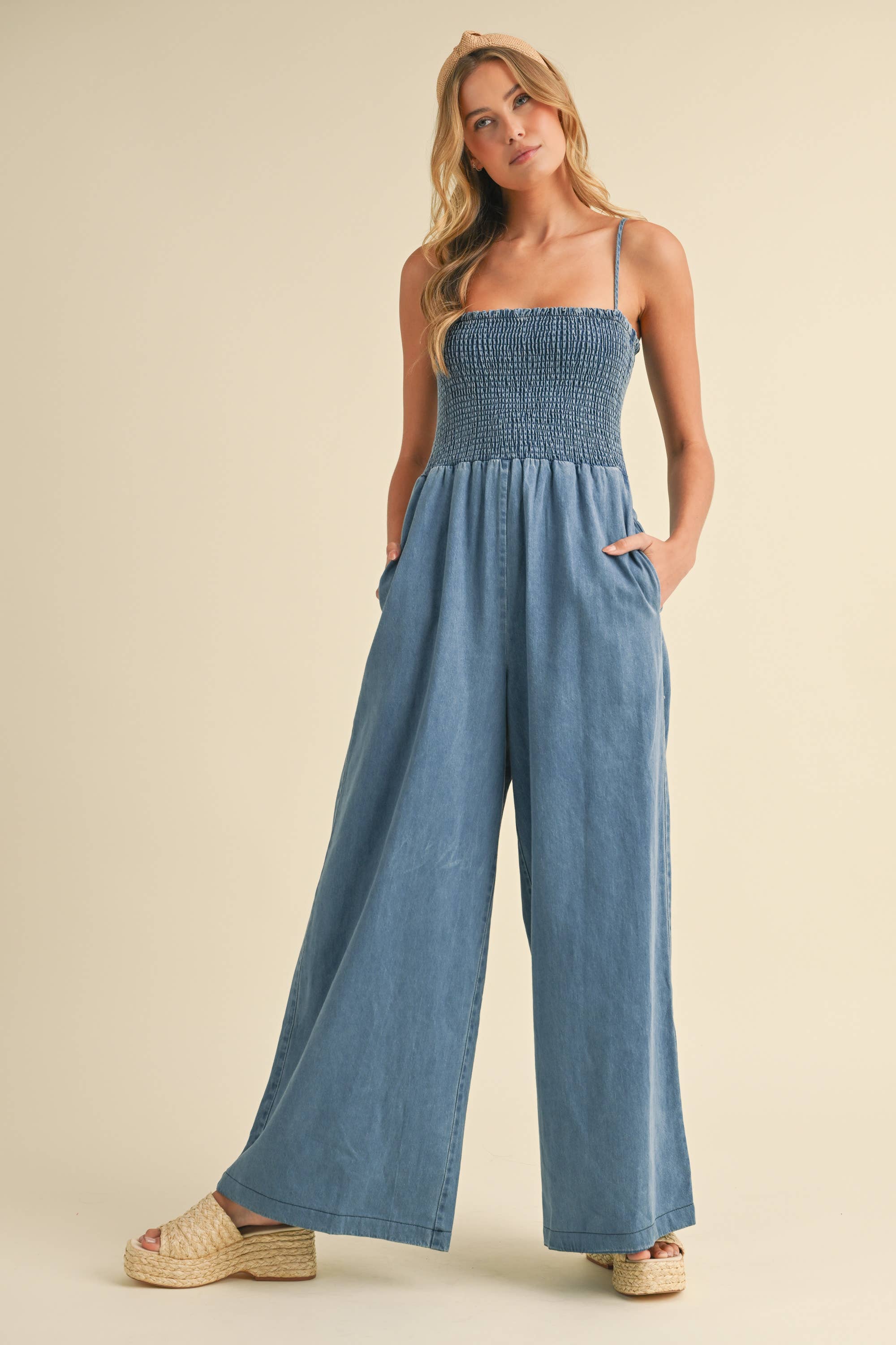Denim Lake Jumpsuit