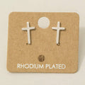 Open Sky Cross Earrings