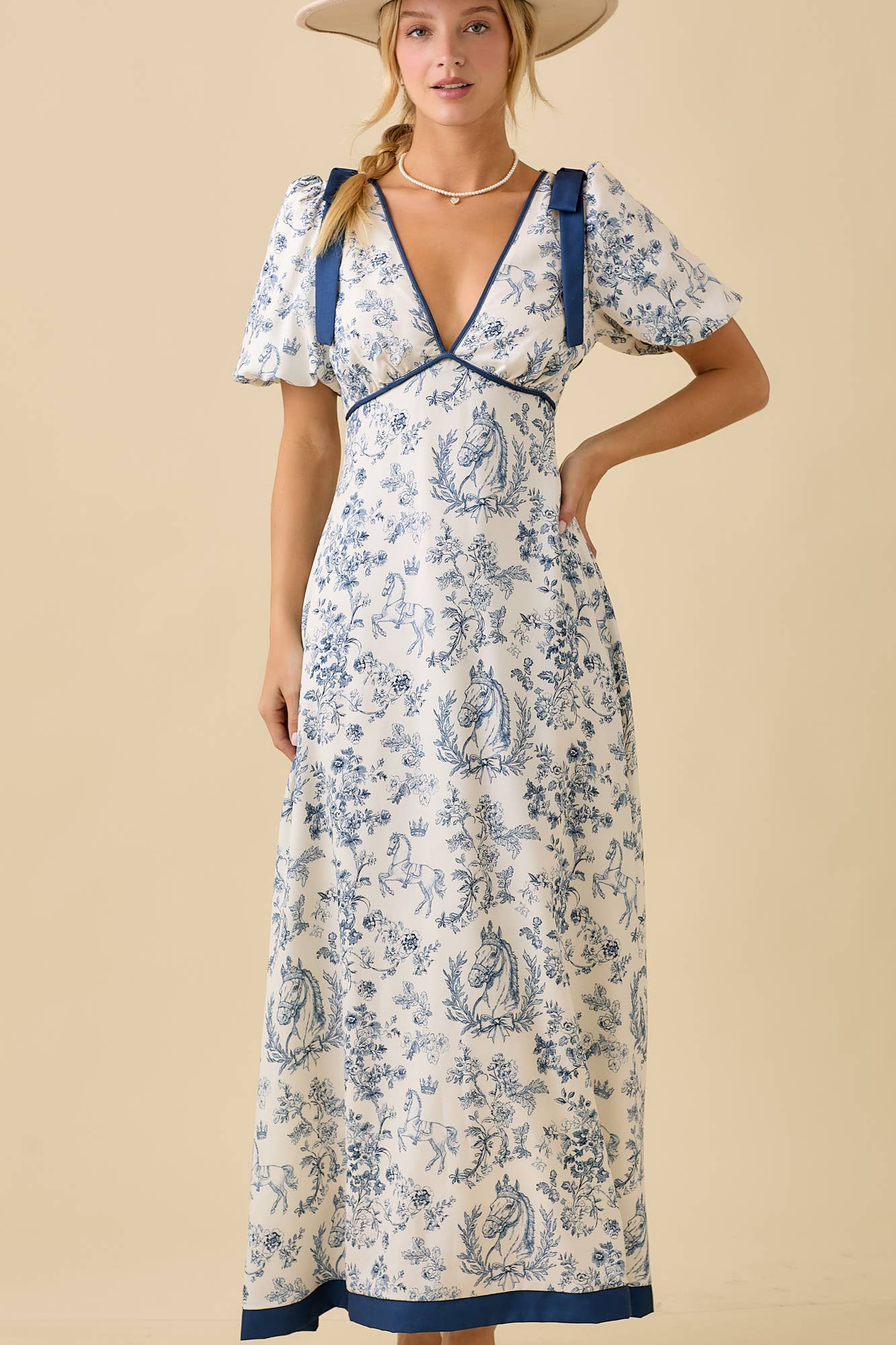 Magnolia Midnight Dress