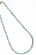 Tiana Tennis Necklace - 14K Gold Vermeil