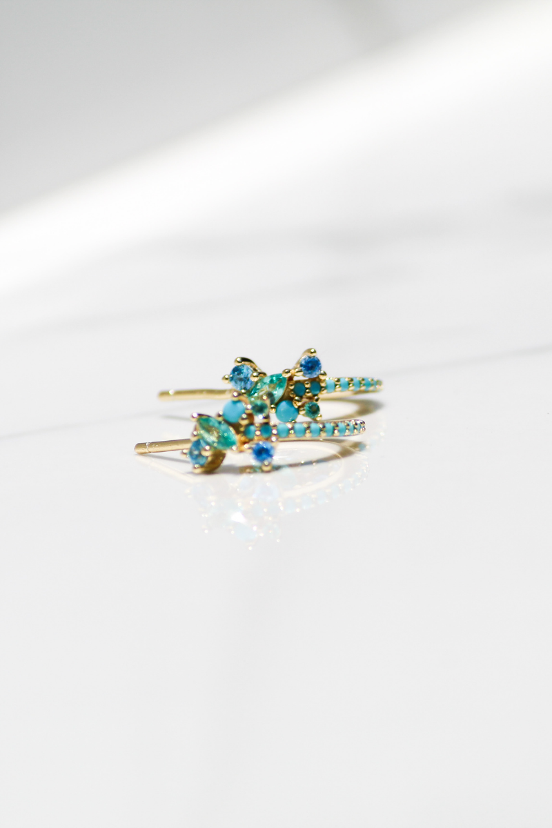 Teresa Hoops - 14K Gold Vermeil