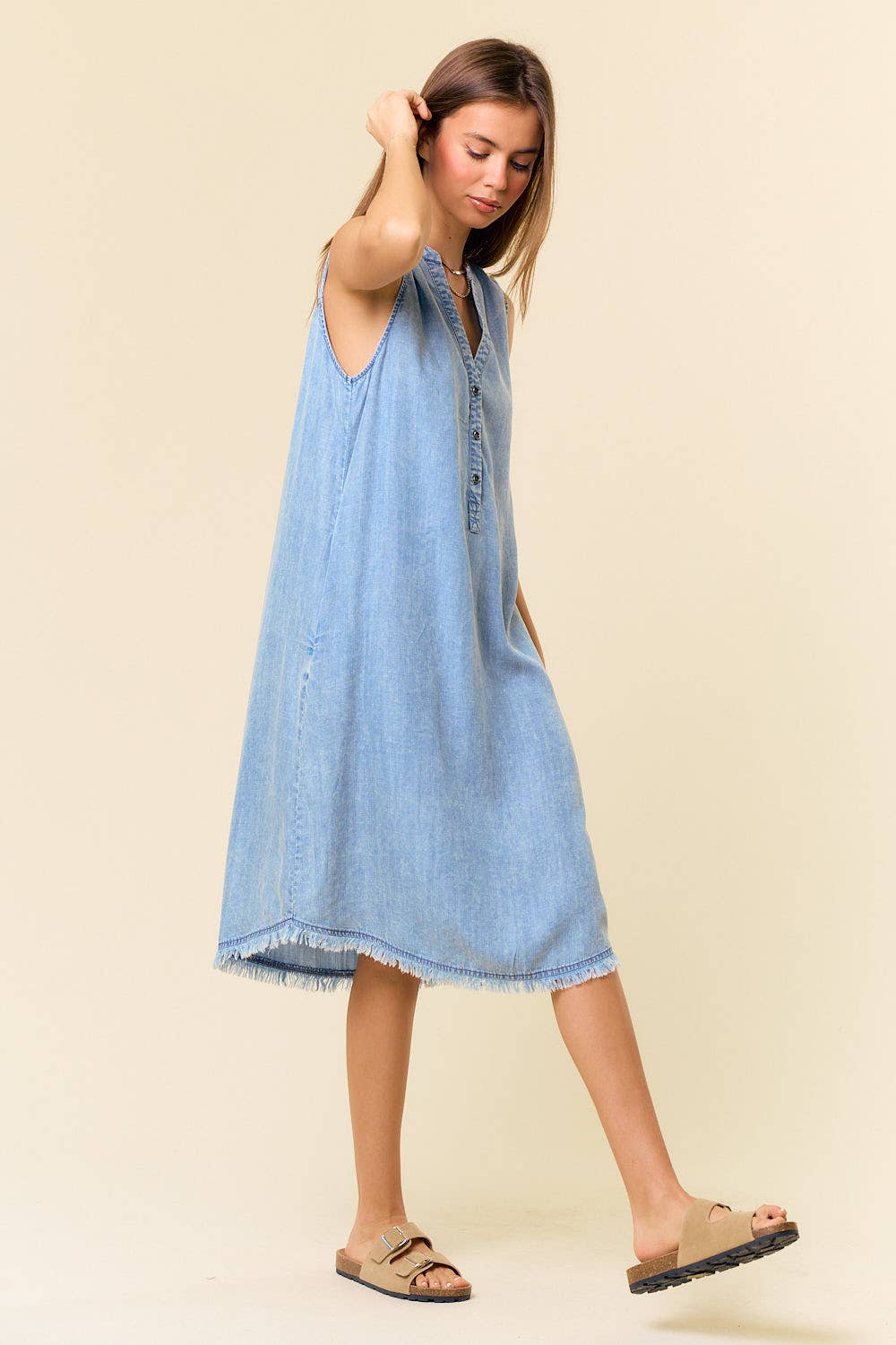 Ultimate Denim Midi Dress