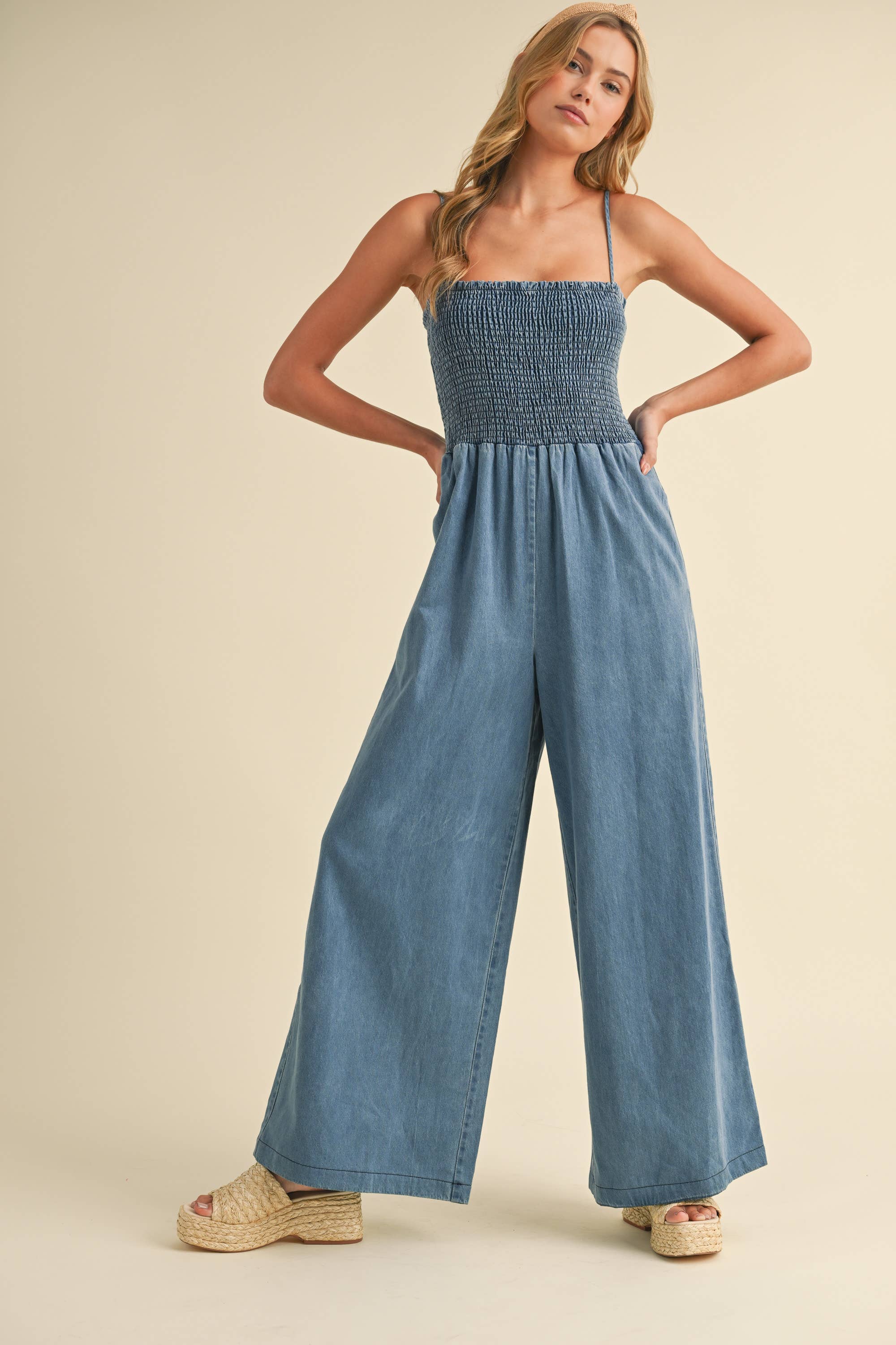 Denim Lake Jumpsuit