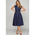 Navy Night Dress