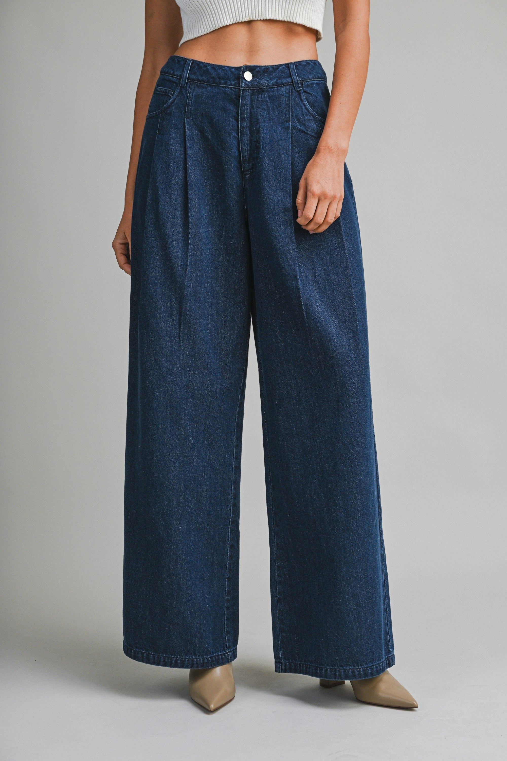 Spur Pleat Jean